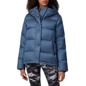 Blue Lululemon Wunder Under Coat